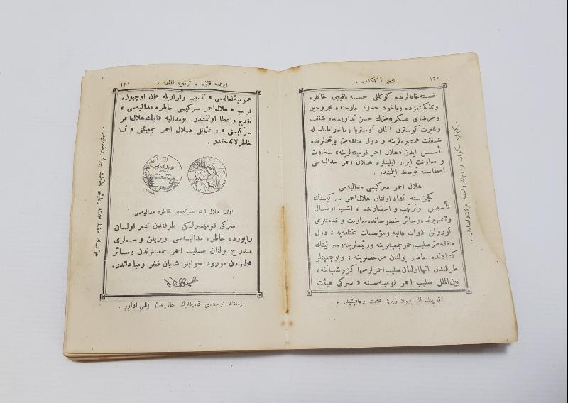 1. DÜNYA SAVAŞI: HİLALİ AHMER CEMİYETİ TARAFINDAN NEŞREDİLEN 1918 YILI TAKVİMİ