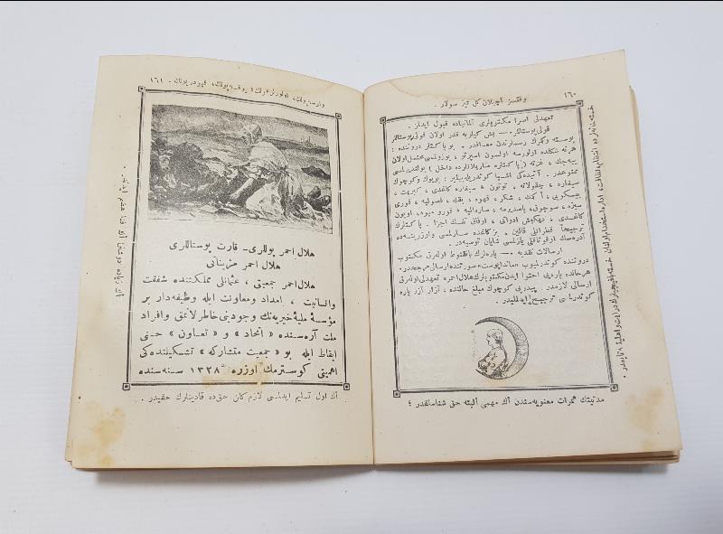 1. DÜNYA SAVAŞI: HİLALİ AHMER CEMİYETİ TARAFINDAN NEŞREDİLEN 1918 YILI TAKVİMİ