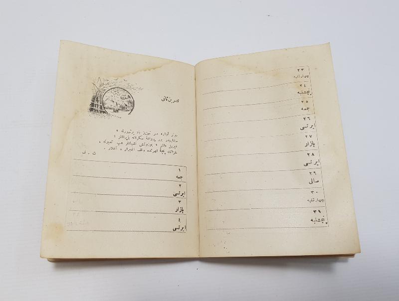 1. DÜNYA SAVAŞI: HİLALİ AHMER CEMİYETİ TARAFINDAN NEŞREDİLEN 1918 YILI TAKVİMİ