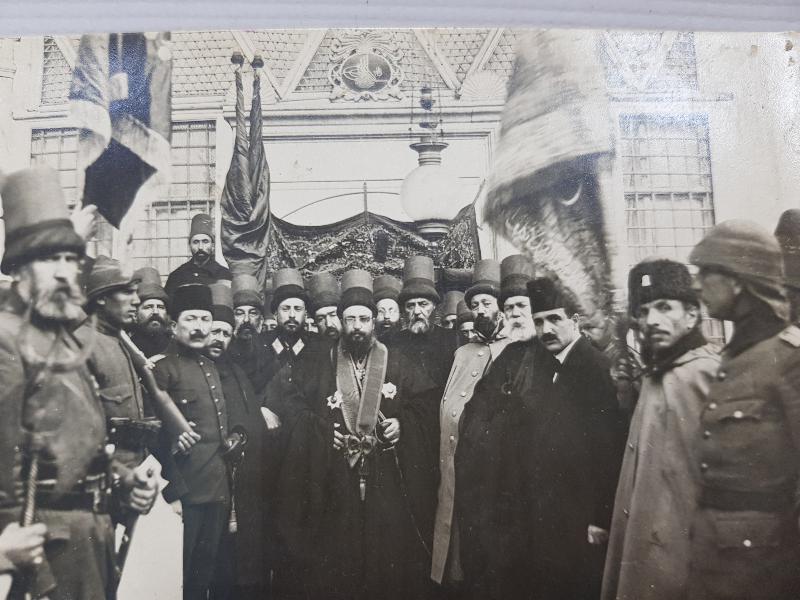 1. DÜNYA SAVAŞI KONYA MEVLEVİHANESİ TARAFINDAN SURİYE CEPHESİNE GÖNDERİLEN GÖNÜLLÜ MEVLEVİ BİRLİĞİ