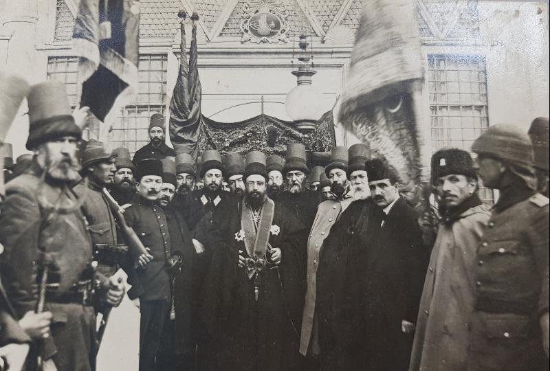 1. DÜNYA SAVAŞI KONYA MEVLEVİHANESİ TARAFINDAN SURİYE CEPHESİNE GÖNDERİLEN GÖNÜLLÜ MEVLEVİ BİRLİĞİ