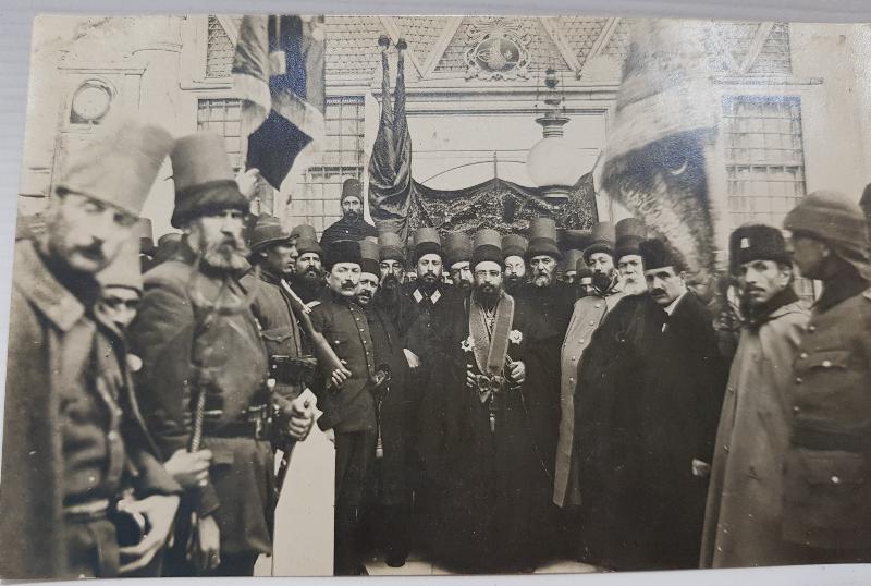 1. DÜNYA SAVAŞI KONYA MEVLEVİHANESİ TARAFINDAN SURİYE CEPHESİNE GÖNDERİLEN GÖNÜLLÜ MEVLEVİ BİRLİĞİ