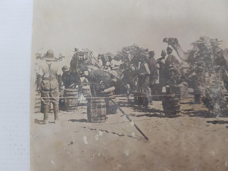 1. DÜNYA SAVAŞI SURİYE CEPHESİ TÜRK YARALILARIN DEVELERLE SAHRA HASTANESİNE TAŞINMALARI 