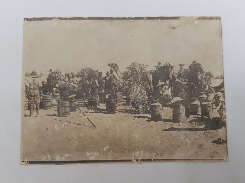 1. DÜNYA SAVAŞI SURİYE CEPHESİ TÜRK YARALILARIN DEVELERLE SAHRA HASTANESİNE TAŞINMALARI 