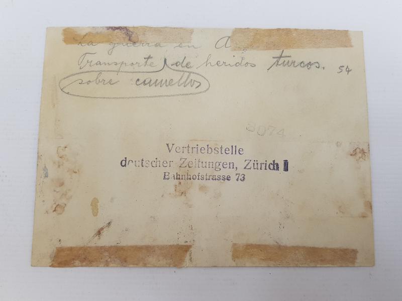 1. DÜNYA SAVAŞI SURİYE CEPHESİ TÜRK YARALILARIN DEVELERLE SAHRA HASTANESİNE TAŞINMALARI 