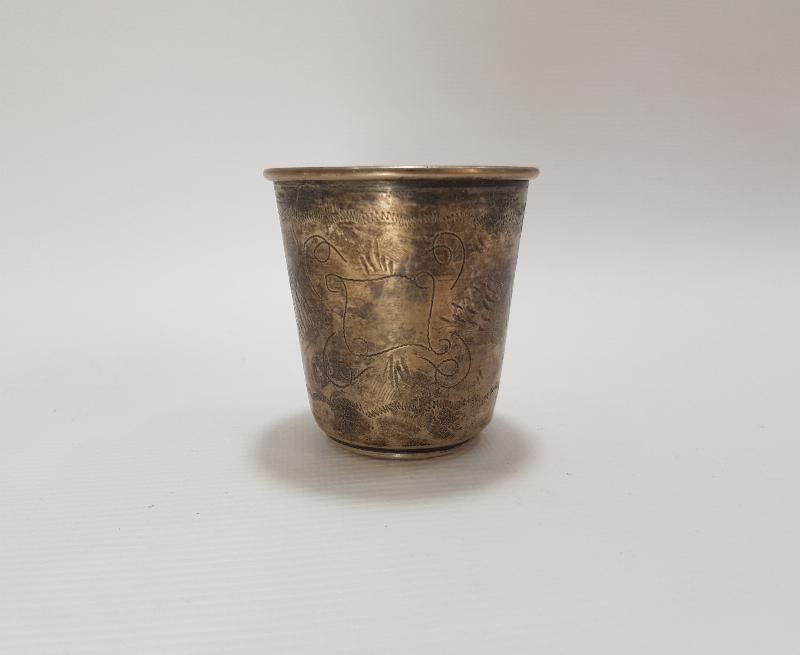 ANTİKA GÜMÜŞ BARDAK 