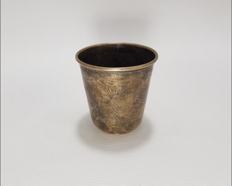 ANTİKA GÜMÜŞ BARDAK 