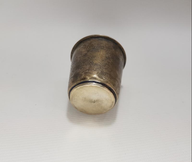 ANTİKA GÜMÜŞ BARDAK 