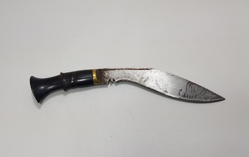 BOYNUZ SAPLI ANTİKA KUKRİ