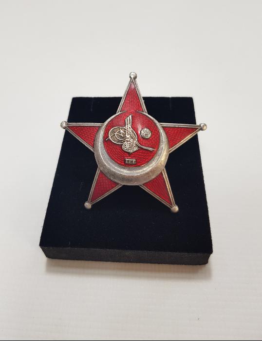 GÜMÜŞ ÇANAKKALE SUBAY MADALYASI 