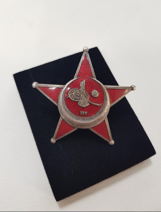 GÜMÜŞ ÇANAKKALE SUBAY MADALYASI 