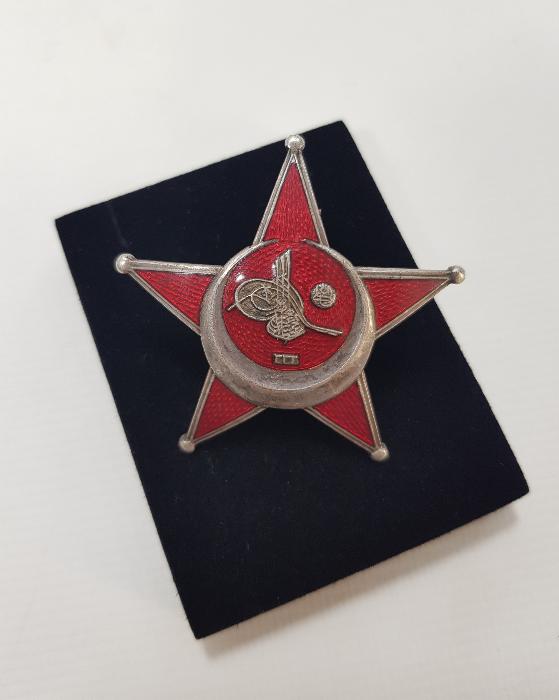 GÜMÜŞ ÇANAKKALE SUBAY MADALYASI 