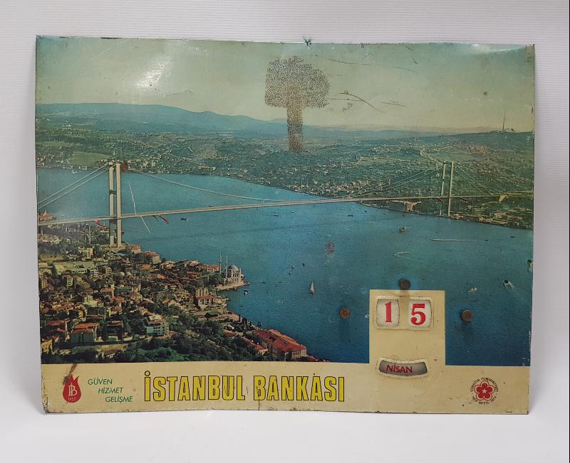 İSTANBUL BANKASI DUVAR TAKVİMİ
