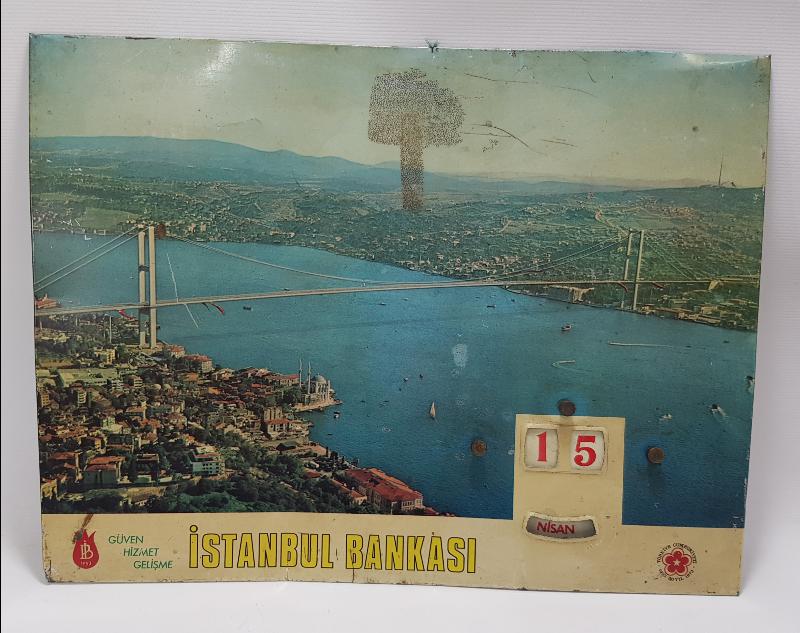 İSTANBUL BANKASI DUVAR TAKVİMİ