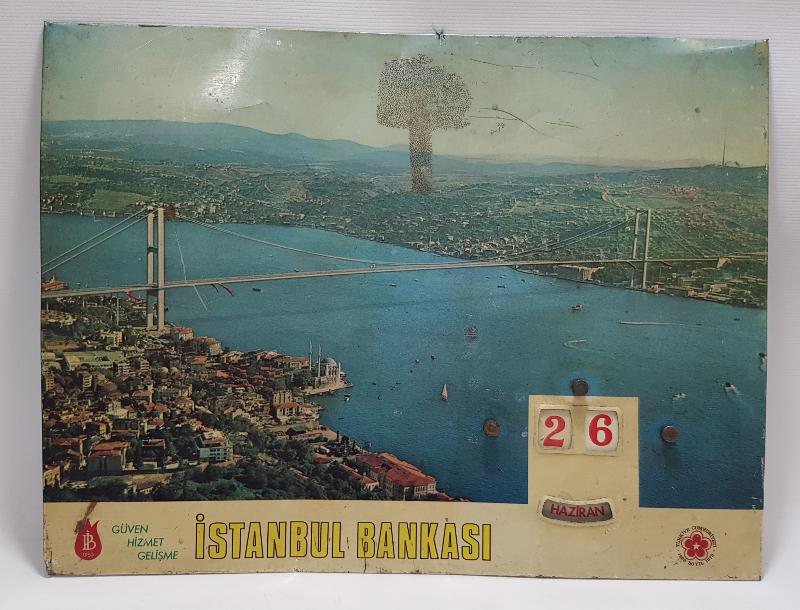 İSTANBUL BANKASI DUVAR TAKVİMİ