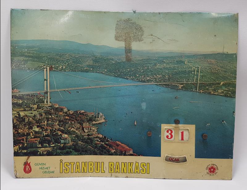 İSTANBUL BANKASI DUVAR TAKVİMİ