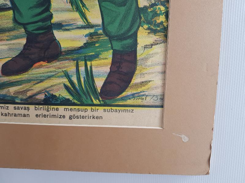 KORE'DE SAVAŞAN TÜRK ASKERLERİ AFİŞİ 