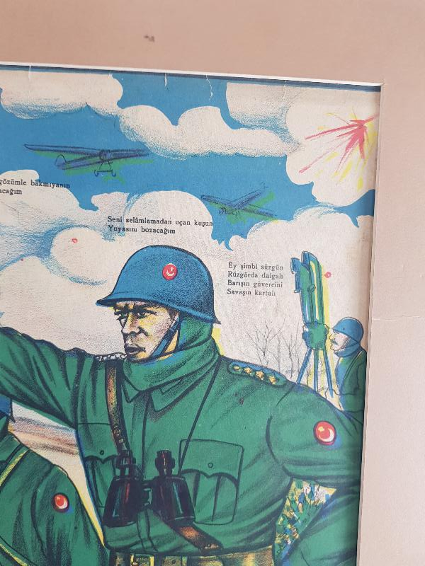 KORE'DE SAVAŞAN TÜRK ASKERLERİ AFİŞİ 