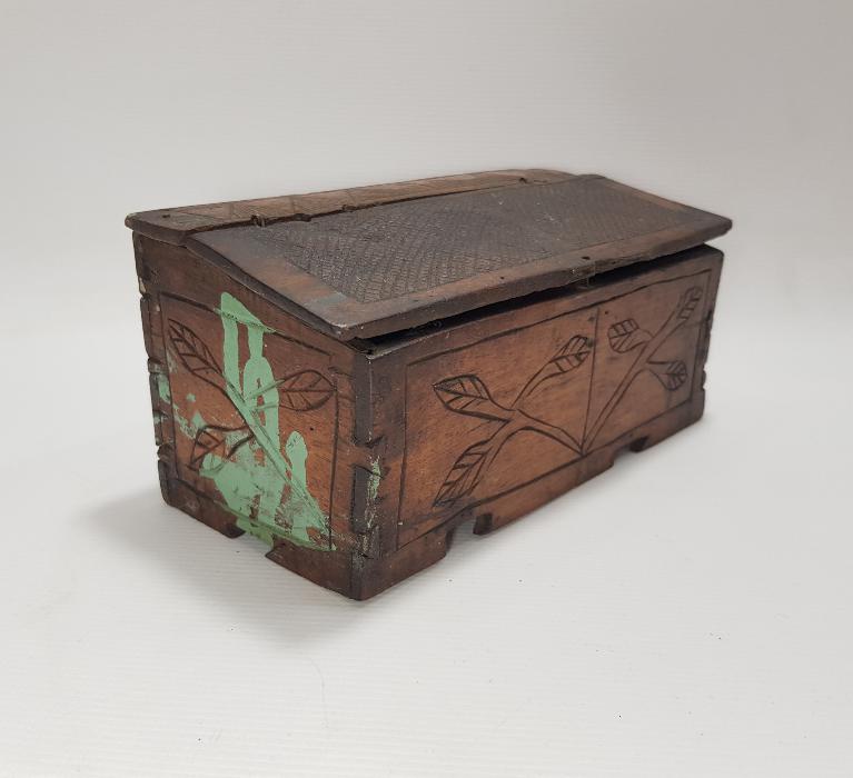 OSMANLI AHŞAP KAHVE KUTUSU