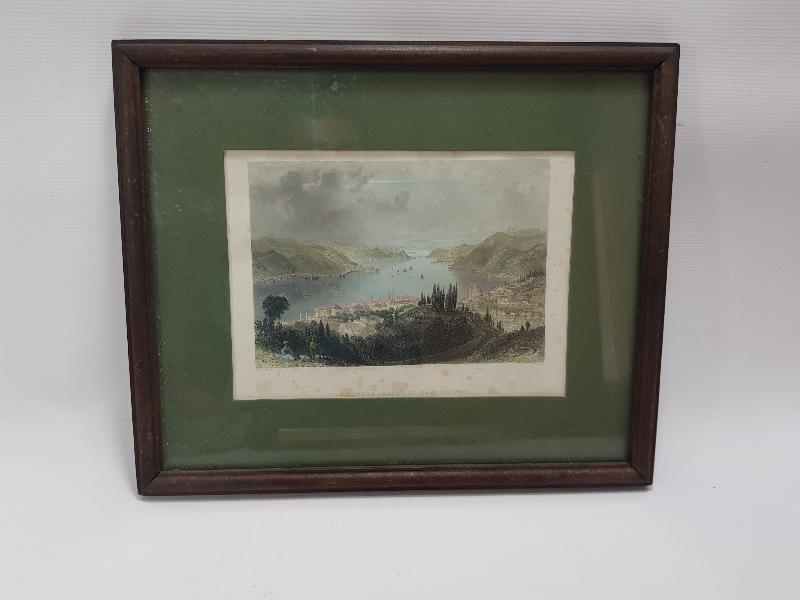 OSMANLI DÖNEMİ RENKLİ GRAVÜR: BEYLERBEYİ 