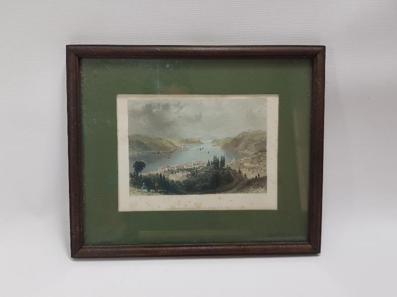 OSMANLI DÖNEMİ RENKLİ GRAVÜR: BEYLERBEYİ 