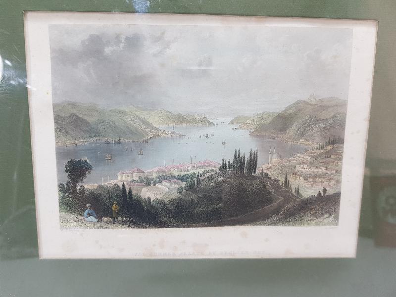 OSMANLI DÖNEMİ RENKLİ GRAVÜR: BEYLERBEYİ 