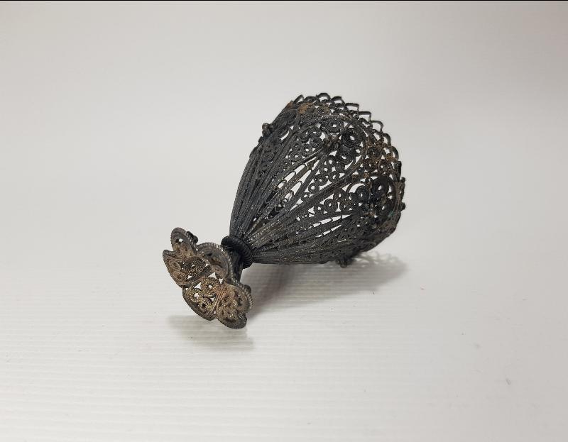 OSMANLI DÖNEMİ TELKARİ GÜMÜŞ FİNCAN ZARFI 