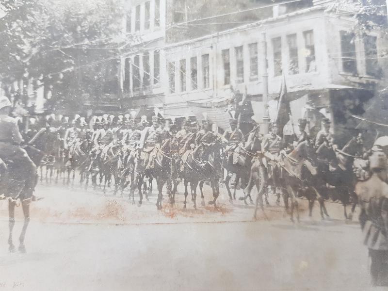 SULTAN ABDÜLHAMİD HAZ HAZRETLERİNİN CENAZE TÖRENİ ORJİNAL FOTOĞRAF