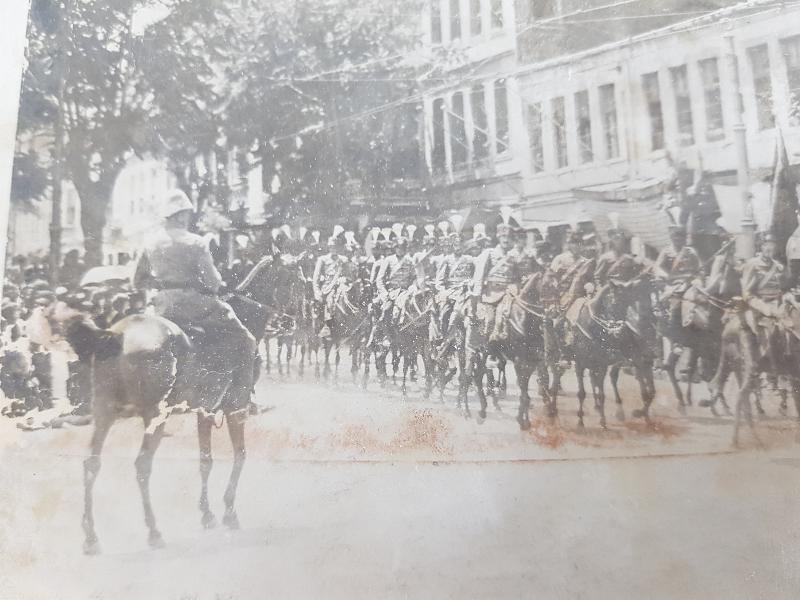 SULTAN ABDÜLHAMİD HAZ HAZRETLERİNİN CENAZE TÖRENİ ORJİNAL FOTOĞRAF