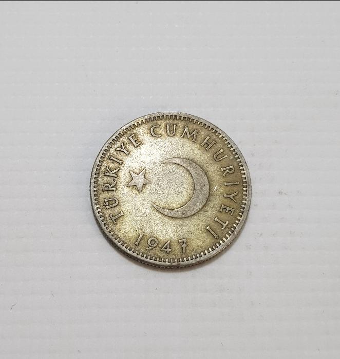 1947 GÜMÜŞ 1 LİRA