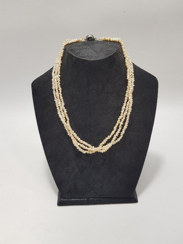 3 SIRALI ANTİKA KUM İNCİ