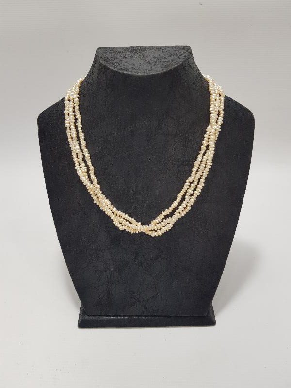 3 SIRALI ANTİKA KUM İNCİ