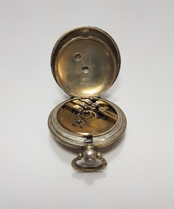 OSMANLI DÖNEMİ GÜMÜŞ KASA CEP SAATİ 