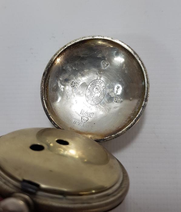 OSMANLI DÖNEMİ GÜMÜŞ KASA CEP SAATİ 