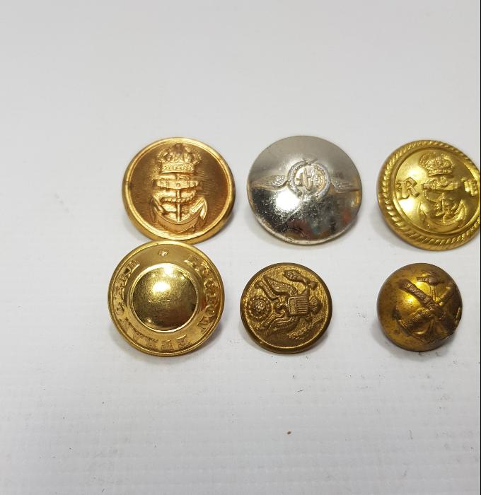 1. DÜNYA SAVAŞI DÖNEMİ ÇOK NADİR BİR DÜZİNE SUBAY DÜĞMESİ