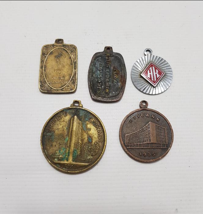 5 ADET BANKA ANAHTARLIK LOTU