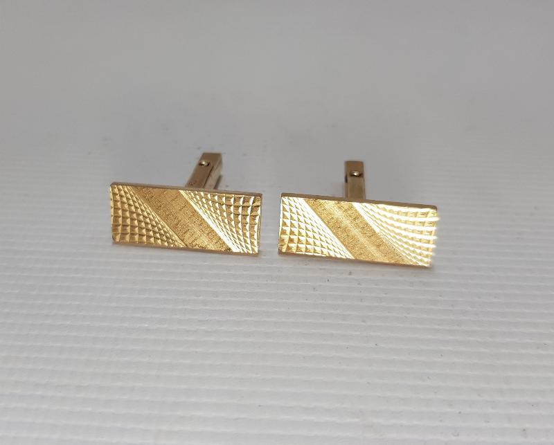 BİR ÇİFT ANTİKA KOL DÜĞMESİ 