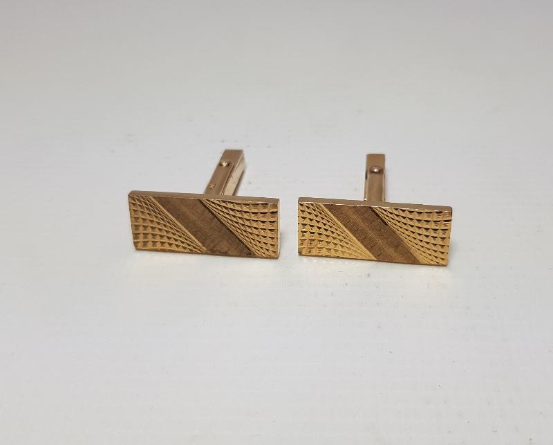 BİR ÇİFT ANTİKA KOL DÜĞMESİ 