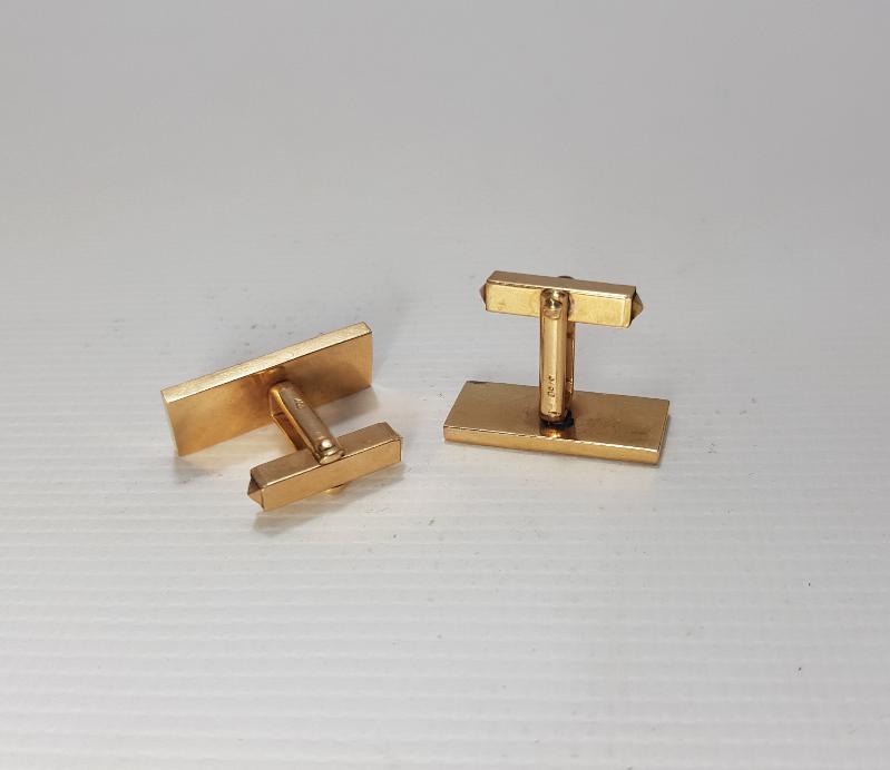 BİR ÇİFT ANTİKA KOL DÜĞMESİ 