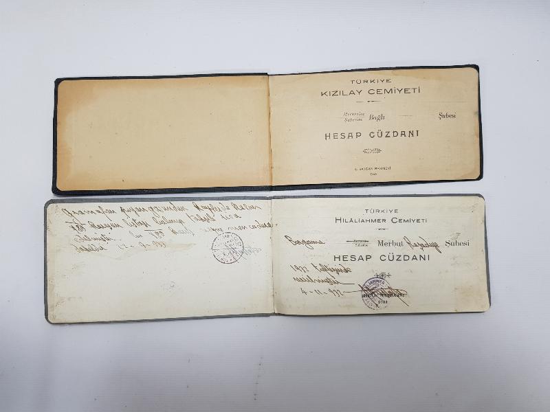 HİLALİ AHMER CEMİYETİ VE KIZILAY ŞUBE HESAP DEFTERLERİ