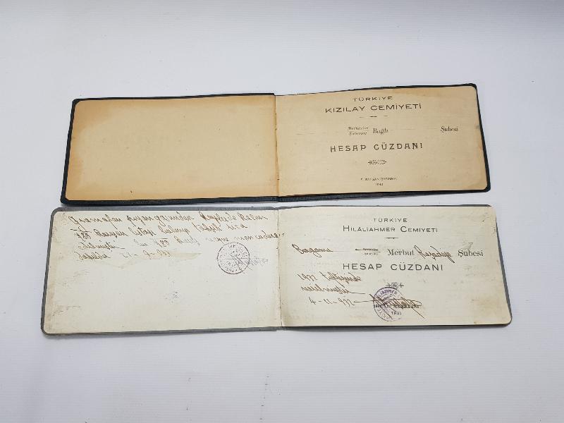 HİLALİ AHMER CEMİYETİ VE KIZILAY ŞUBE HESAP DEFTERLERİ