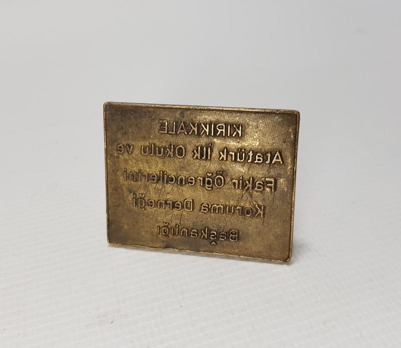 KIRIKKALE ATATÜRK İLK OKULU VE FAKİR ÖĞRENCİLERİNİ KORUMA DERNEĞİ BAŞKANLIĞI MÜHÜR