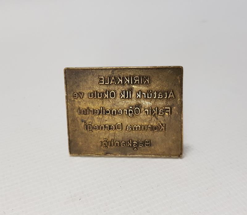 KIRIKKALE ATATÜRK İLK OKULU VE FAKİR ÖĞRENCİLERİNİ KORUMA DERNEĞİ BAŞKANLIĞI MÜHÜR