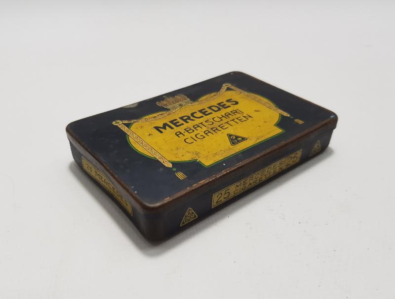 MERCEDES MARKA TENEKE SİGARA KUTUSU