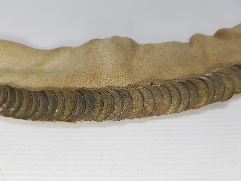 OSMANLI DÖNEMİ PENEZLERLE SÜSLÜ ALINLIK