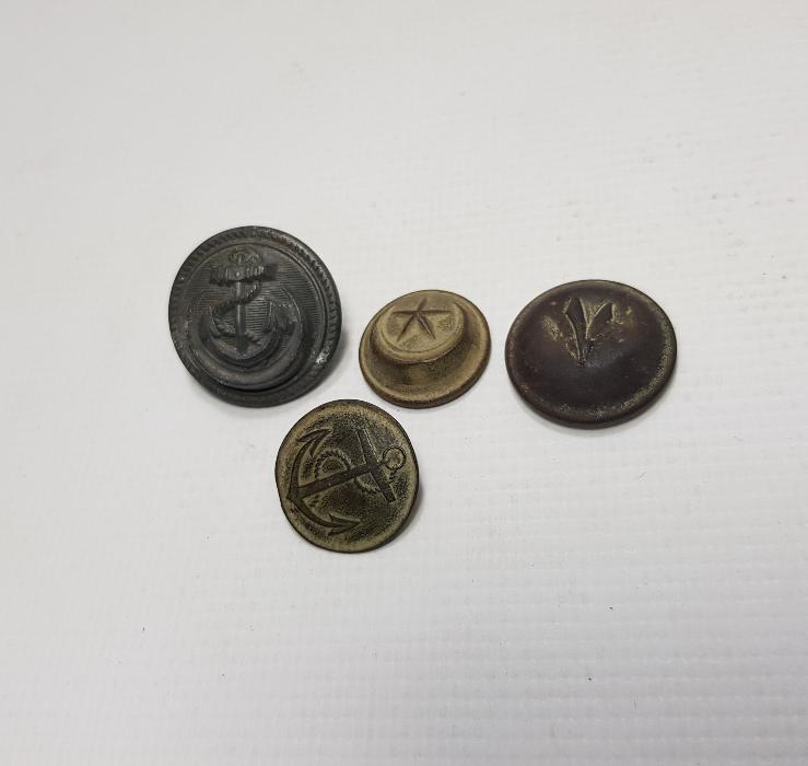 1. DÜNYA SAVAŞI DÖNEMİ OSMANLI SUBAY DÜĞMELERİ LOTU