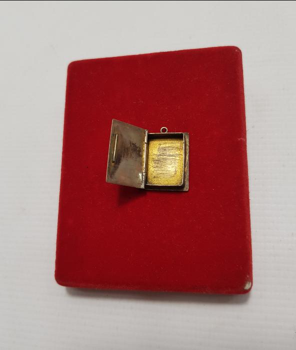 ANTİKA ALTIN KAPLAMA RESİMLİK KOLYE UCU