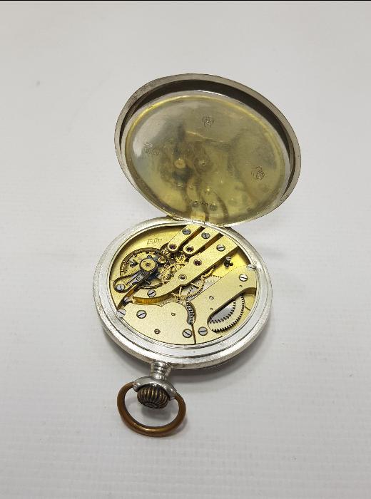 ANTİKA GÜMÜŞ CEP SAATİ 