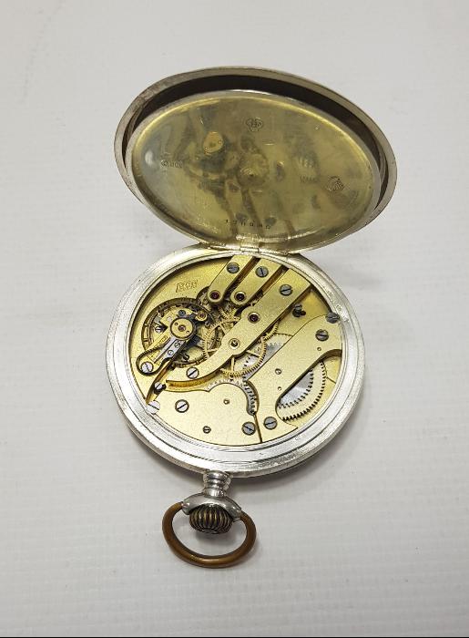 ANTİKA GÜMÜŞ CEP SAATİ 