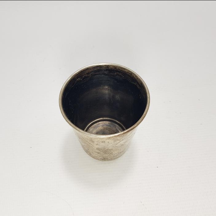 ANTİKA GÜMÜŞ SU BARDAĞI